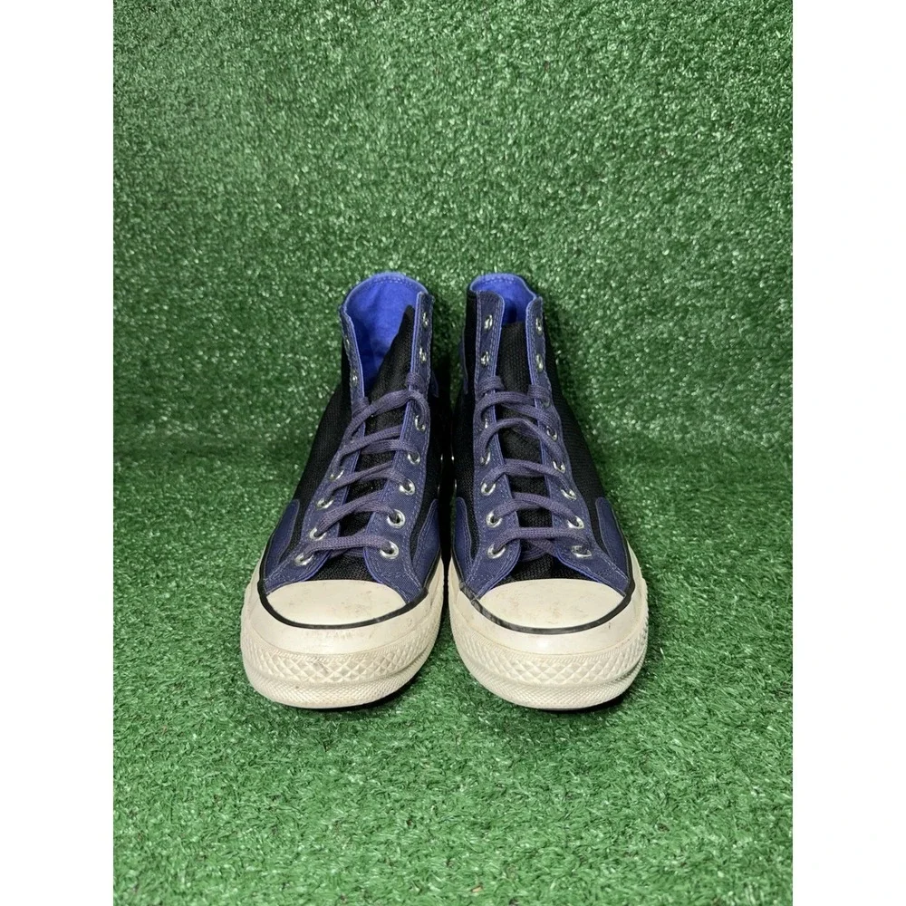Converse Chuck 70 Men 9.5 Women 11.5 Blue Black Cordura Comfort Sneakers A05578C - Picture 5 of 11